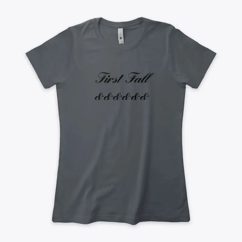 First Fall Women's T